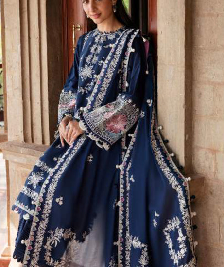 Zaha Festive Unstitched `23 SERRA D#03