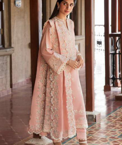 Zaha Festive Unstitched `23 ELA D#06