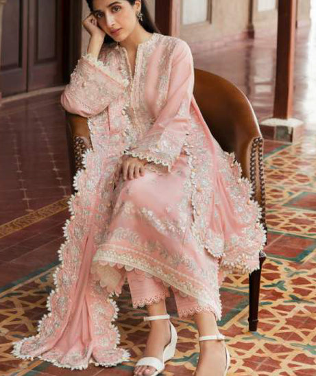 Zaha Festive Unstitched `23 ELA D#06