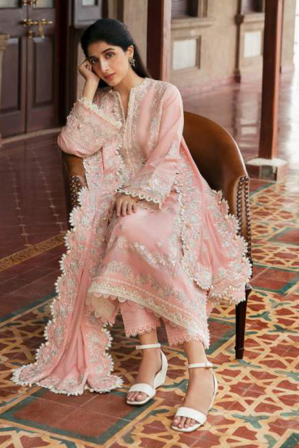 Zaha Festive Unstitched `23 ELA D#06