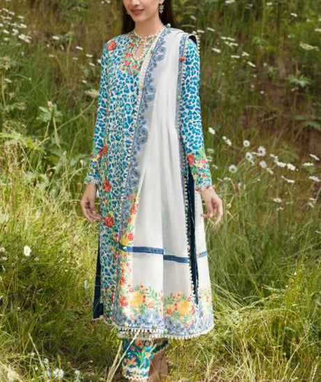 Zaha Festive Unstitched `23 SELIN D#08