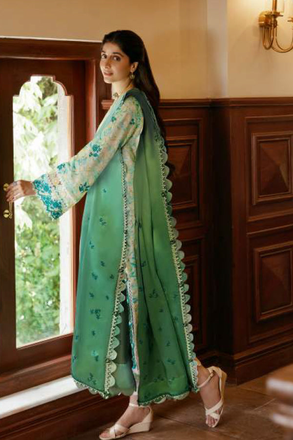 Zaha Festive Unstitched `23 SENA D#09