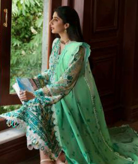 Zaha Festive Unstitched `23 SENA D#09
