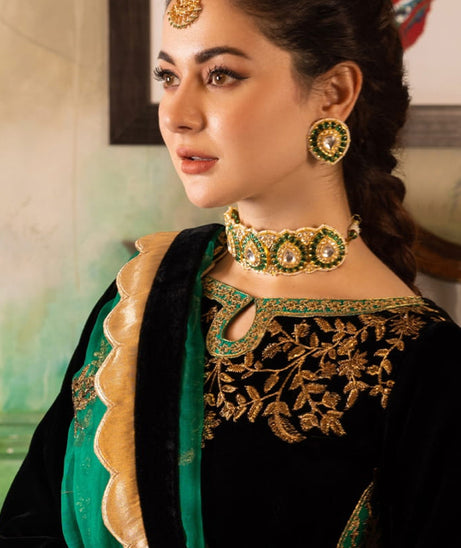 Zainab Chottani Velvet Collection`22 D#1