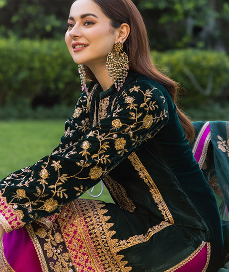 Zainab Chottani Velvet Collection`22 D#2
