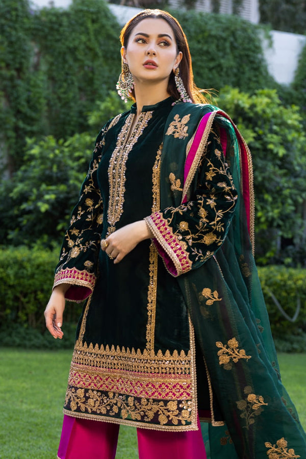 Zainab Chottani Velvet Collection`22 D#2