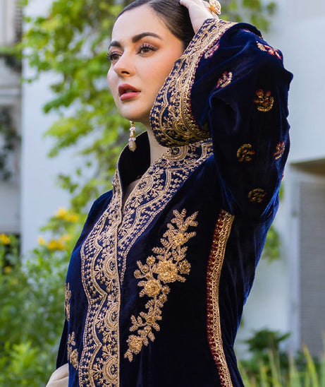Zainab Chottani Velvet Collection`22 D#3