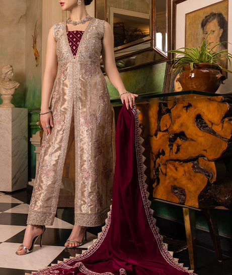 Zainab Chottani Velvet Collection`22 D#5