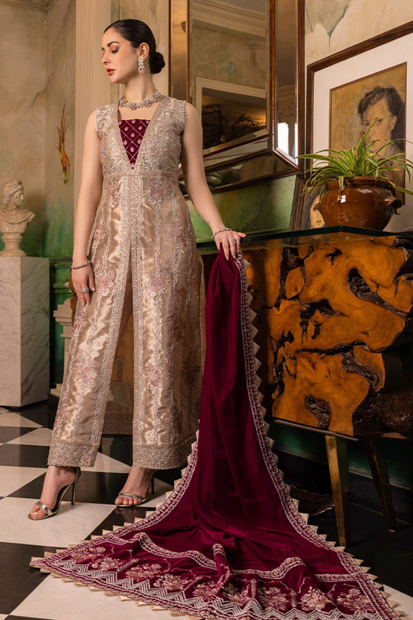 Zainab Chottani Velvet Collection`22 D#5