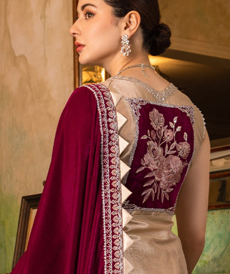 Zainab Chottani Velvet Collection`22 D#5