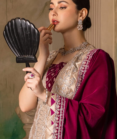 Zainab Chottani Velvet Collection`22 D#5