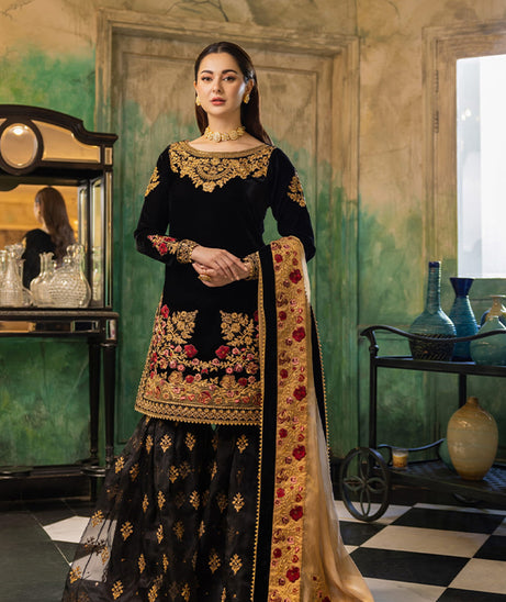 Zainab Chottani Velvet Collection`22 D#6