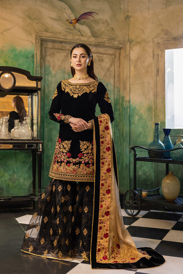 Zainab Chottani Velvet Collection`22 D#6