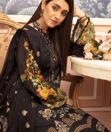 Shaista Zamin Emb B/Lawn`21 D#196