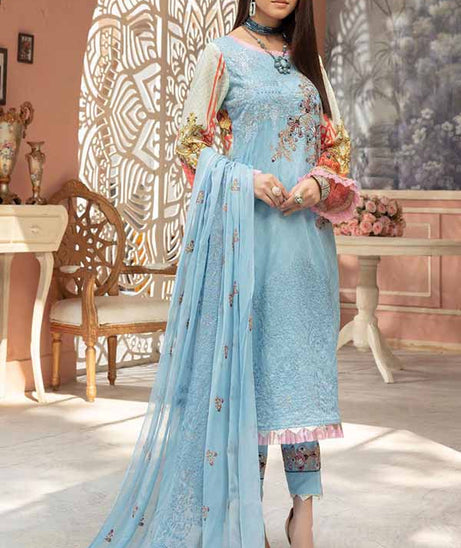 Shaista Zamin Emb B/Lawn`21 D#198