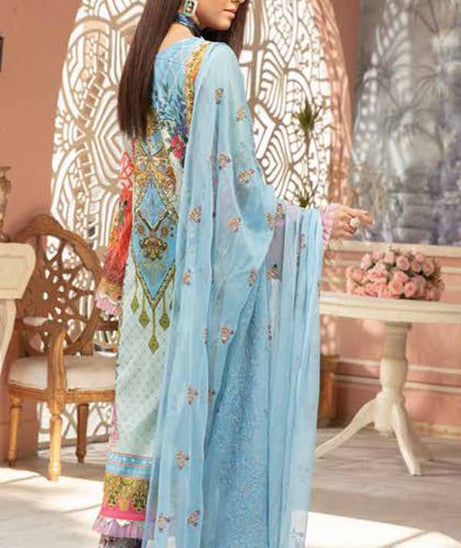 Shaista Zamin Emb B/Lawn`21 D#198