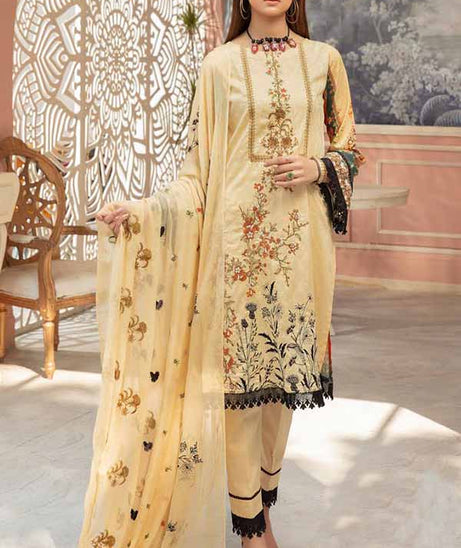 Shaista Zamin Emb B/Lawn`21 D#203