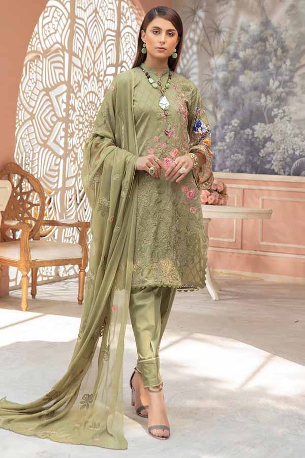 Shaista Zamin Emb B/Lawn`21 D#205