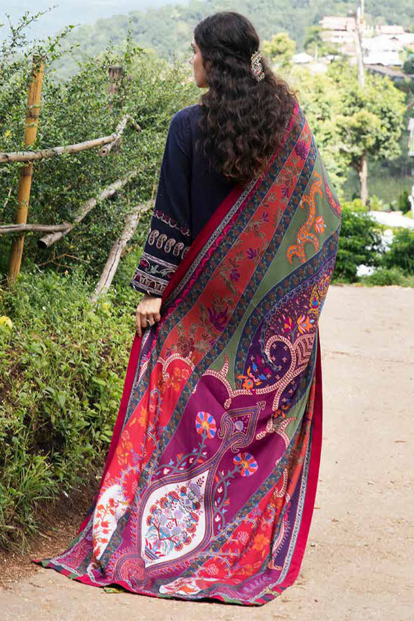 Zara Shahjahan Winter Shawl'22 (MEHRNAZ)