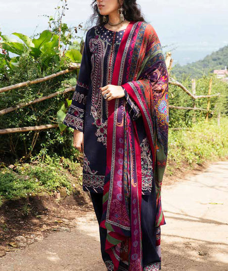 Zara Shahjahan Winter Shawl'22 (MEHRNAZ)