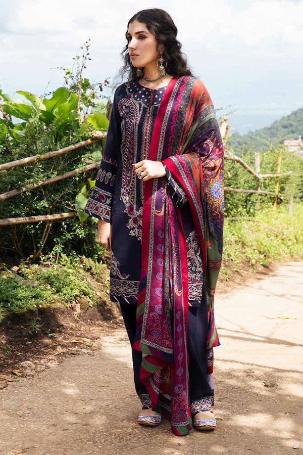 Zara Shahjahan Winter Shawl'22 (MEHRNAZ)
