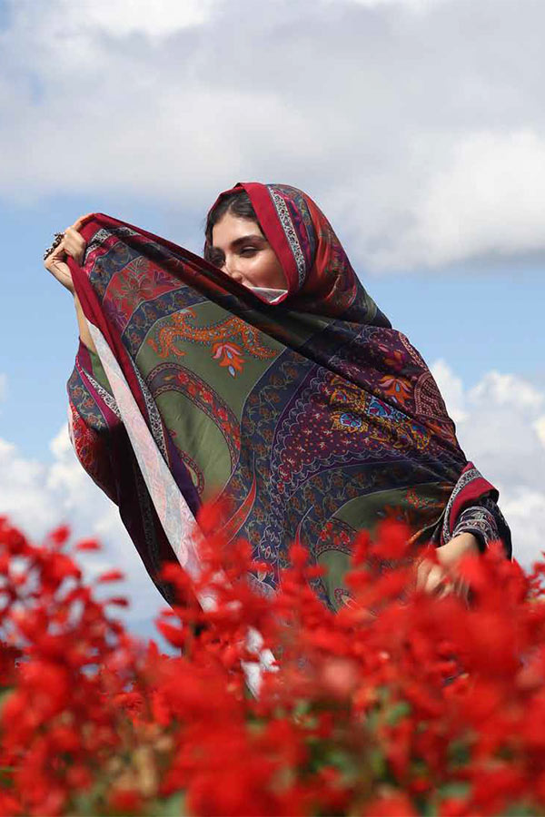 Zara Shahjahan Winter Shawl'22 (MEHRNAZ)