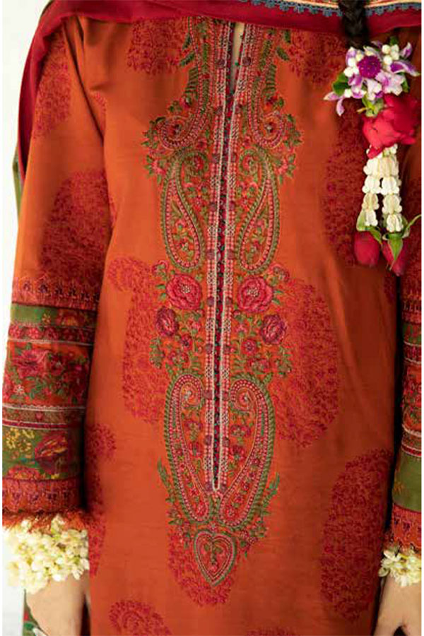 Zara Shahjahan Winter Shawl'22 (ROSHAN)