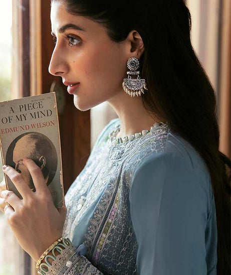 Zaha Festive Unstitched Lawn'22 ZF#01