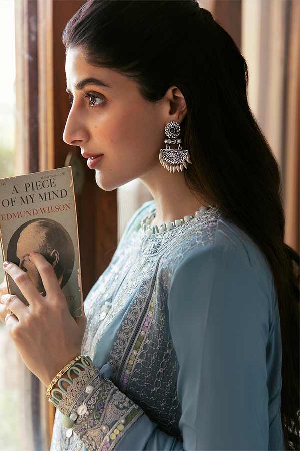 Zaha Festive Unstitched Lawn'22 ZF#01