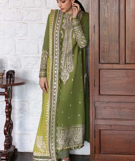 Zaha Festive Unstitched Lawn'22 ZF#02