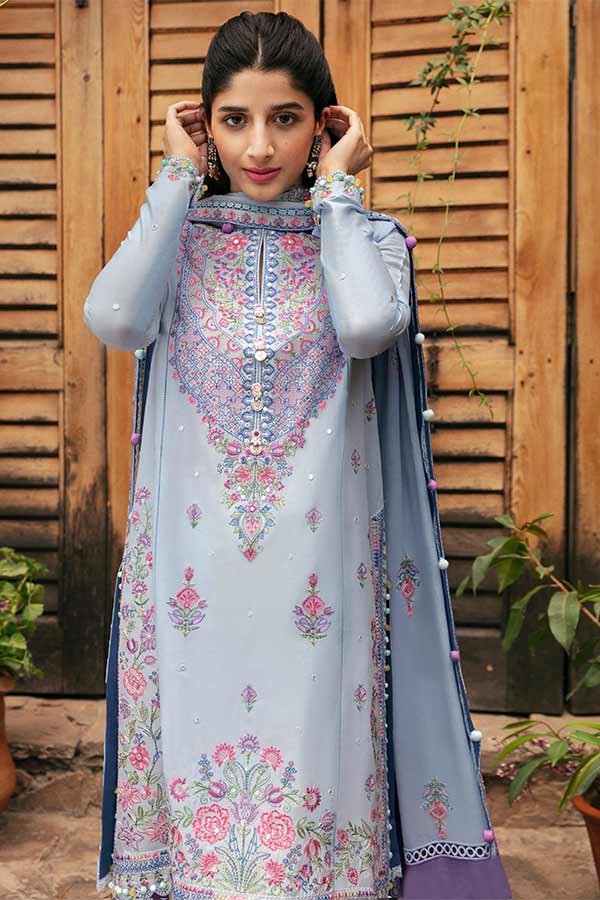 Zaha Festive Unstitched Lawn'22 ZF#03