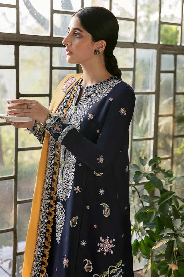 Zaha Festive Unstitched Lawn'22 ZF#04