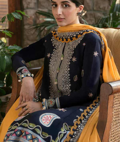 Zaha Festive Unstitched Lawn'22 ZF#04