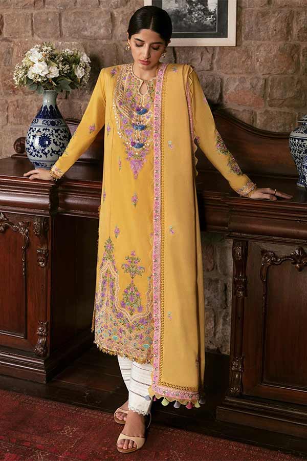 Zaha Festive Unstitched Lawn'22 ZF#05