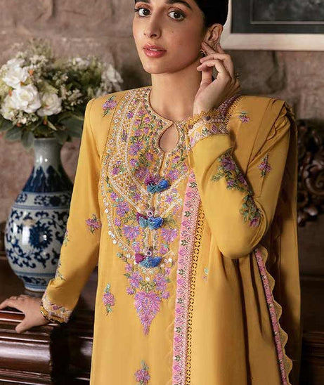 Zaha Festive Unstitched Lawn'22 ZF#05