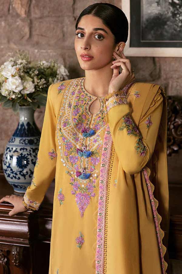 Zaha Festive Unstitched Lawn'22 ZF#05