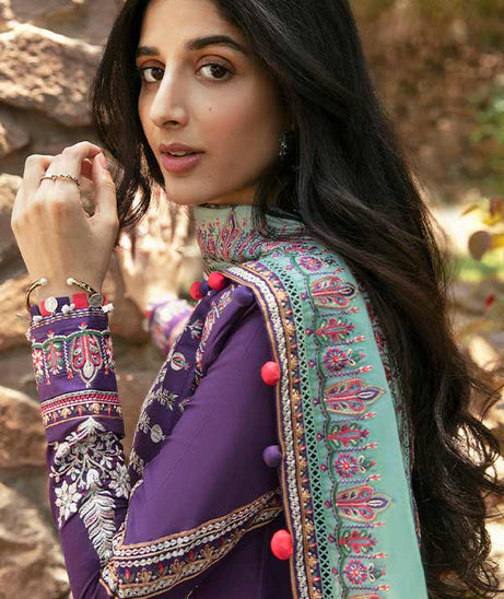 Zaha Festive Unstitched Lawn'22 ZF#06