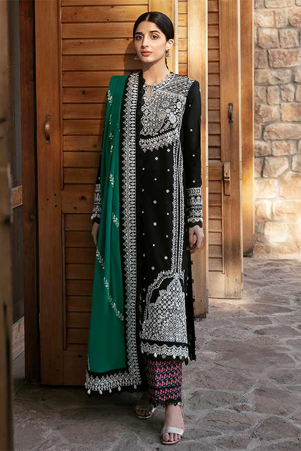 Zaha Festive Unstitched Lawn'22 ZF#10