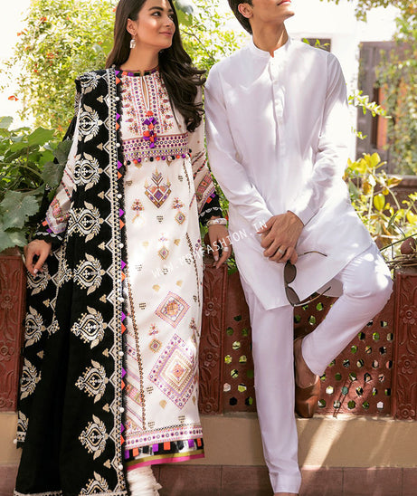 Zaha Festive Lawn`21 ZF#04