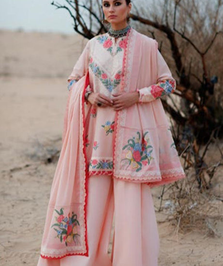 Zaha S/S Luxury Lawn'22 ZL#10-A ALLYSIAH