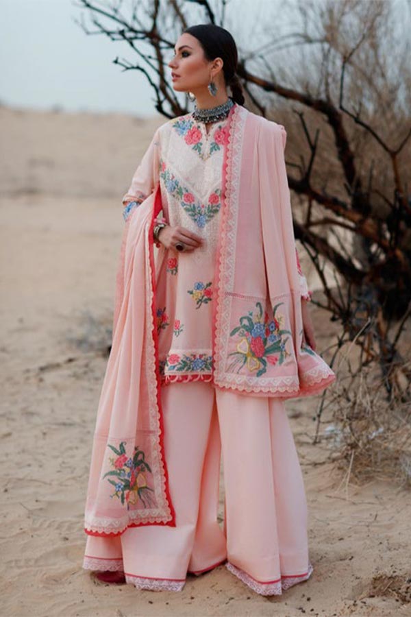 Zaha S/S Luxury Lawn'22 ZL#10-A ALLYSIAH