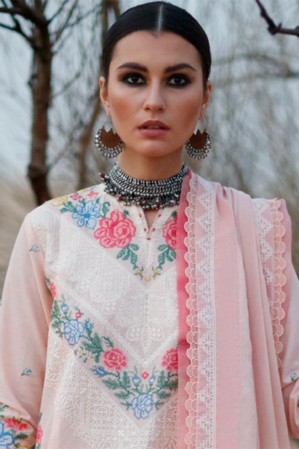 Zaha S/S Luxury Lawn'22 ZL#10-A ALLYSIAH