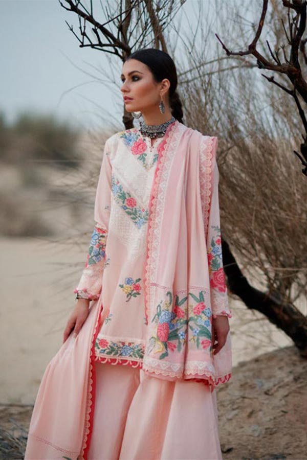 Zaha S/S Luxury Lawn'22 ZL#10-A ALLYSIAH