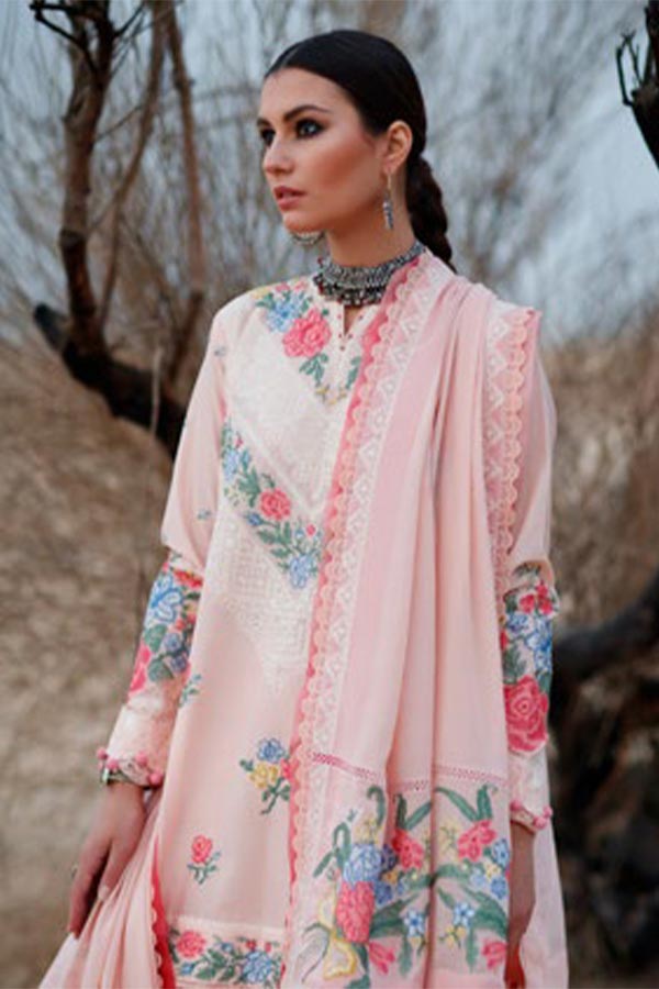 Zaha S/S Luxury Lawn'22 ZL#10-A ALLYSIAH