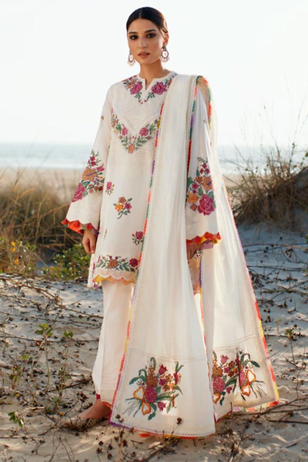 Zaha S/S Luxury Lawn'22 ZL#10-B ALLYSIAH