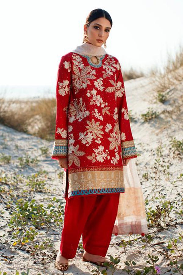 Zaha S/S Luxury Lawn'22 ZL#11-A FARIBA