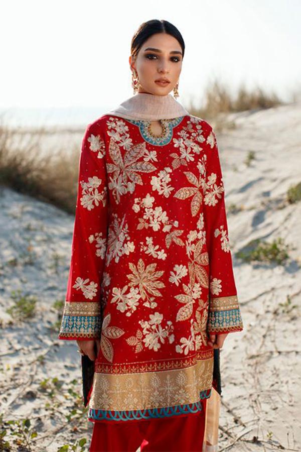 Zaha S/S Luxury Lawn'22 ZL#11-A FARIBA