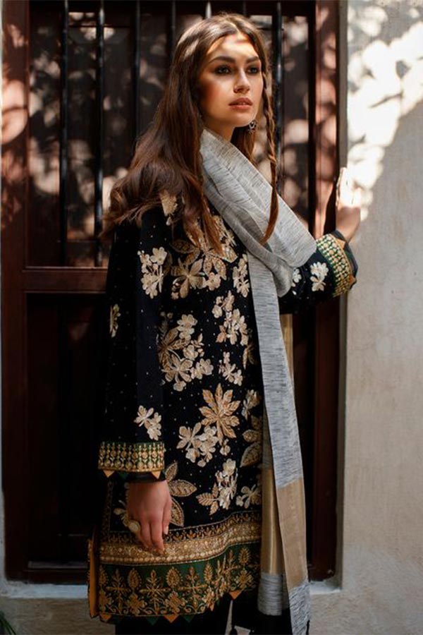 Zaha S/S Luxury Lawn'22 ZL#11-B FARIBA