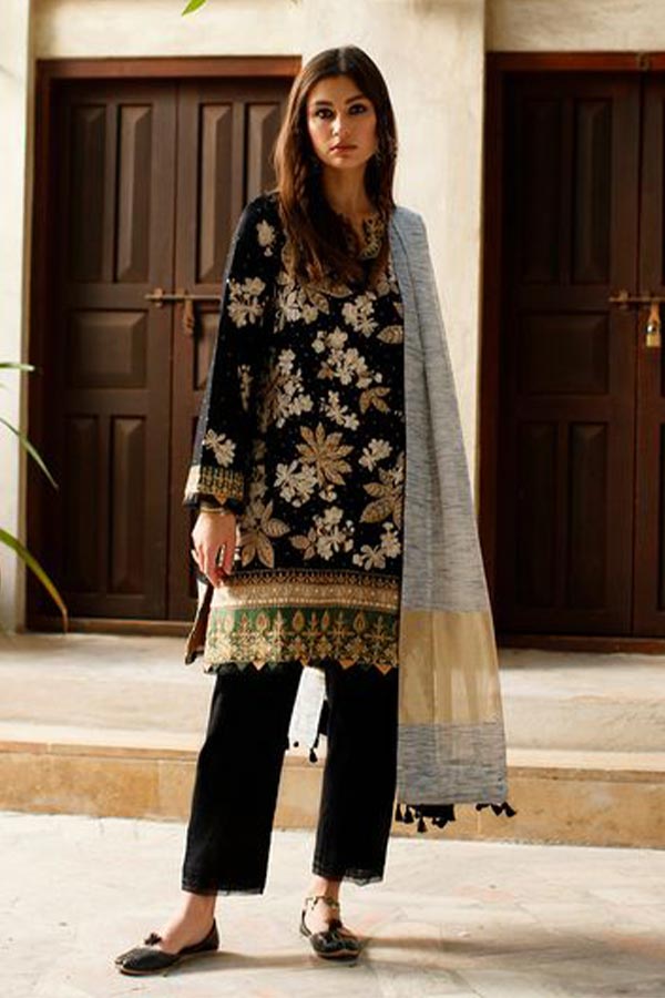 Zaha S/S Luxury Lawn'22 ZL#11-B FARIBA