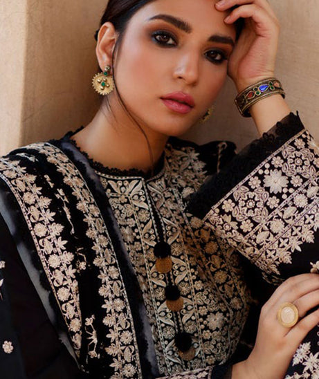 Zaha S/S Luxury Lawn'22 ZL#12-A ROZHIN